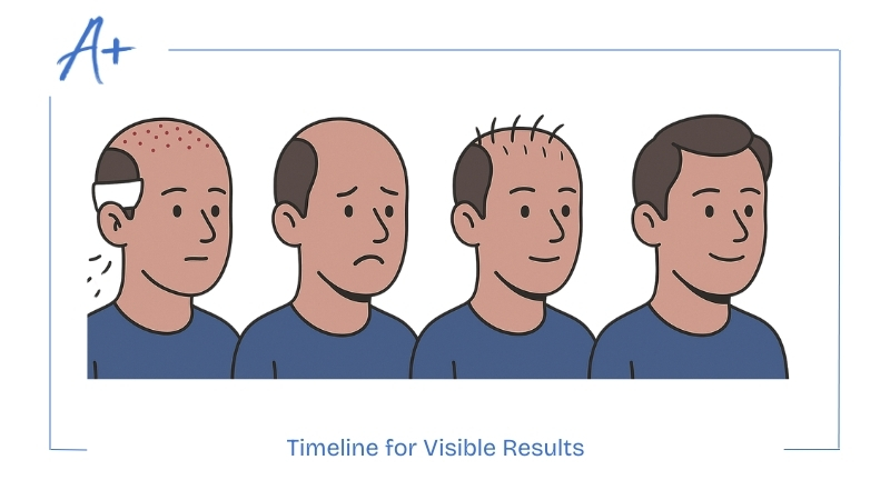 Timeline for Visible Results