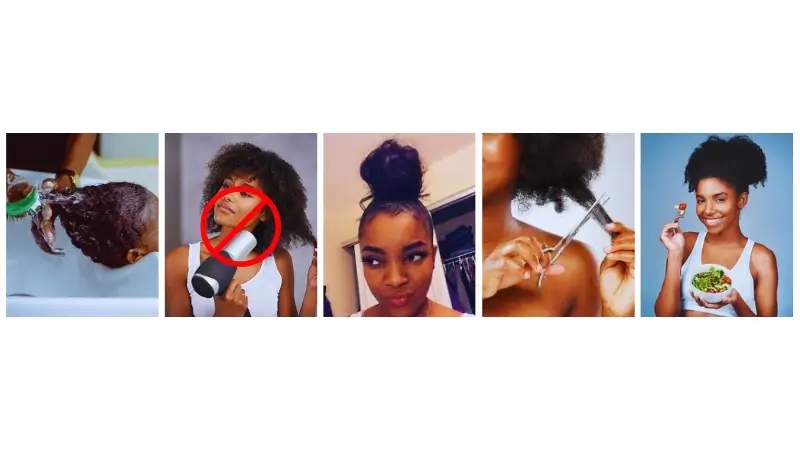 How to Grow Black People's Hair Fast