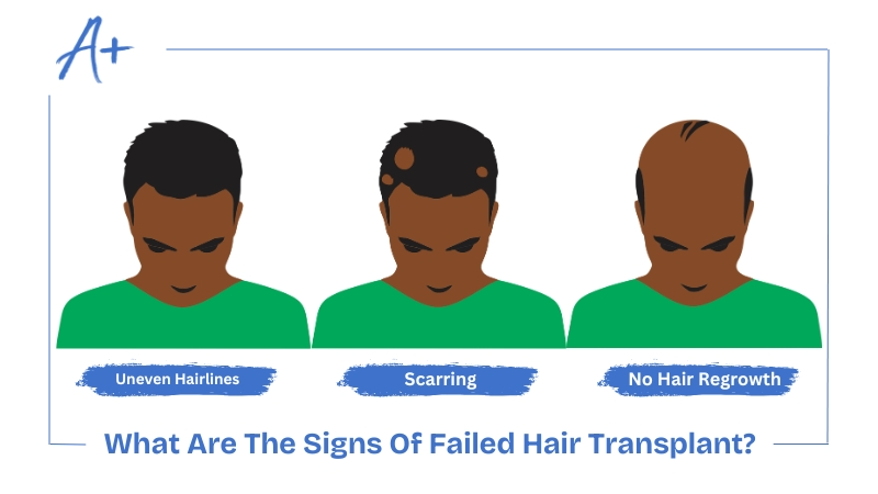 What Are The Signs Of Failed Hair Transplant What Are The Signs Of Failed Hair Transplant