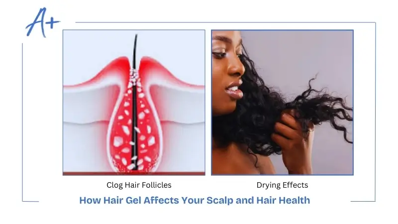 How Hair Gel Affects Your Scalp and Hair Health