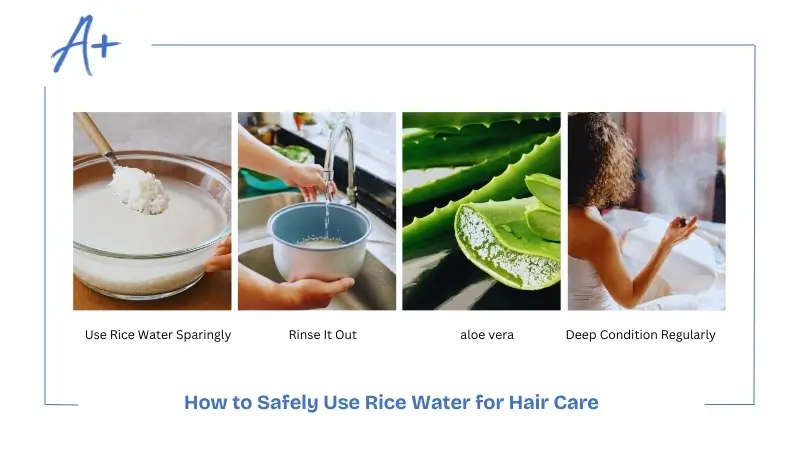 How to Safely Use Rice Water for Hair Care