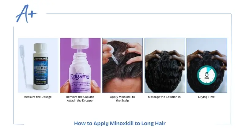 How to Apply Minoxidil to Long Hair
