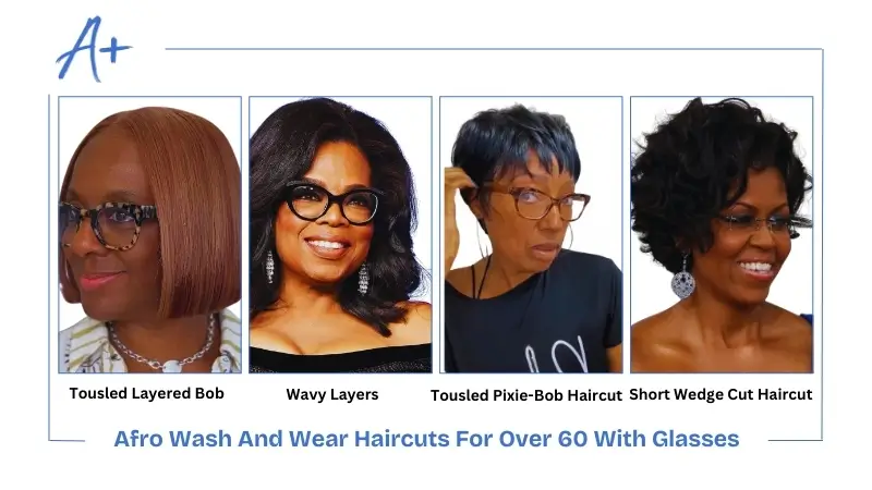 Afro Wash And Wear Haircuts For Over 60 With Glasses Afro Wash And Wear Haircuts For Over 60 With Glasses