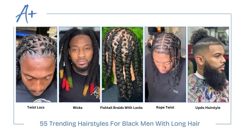 Hairstyles For Black Men With Long Hair - Twist Tricks Hairstyles For Black Men With Long Hair - Twist Tricks