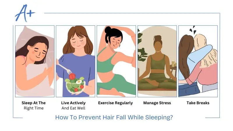 How To Prevent Hair Fall While Sleeping How To Prevent Hair Fall While Sleeping