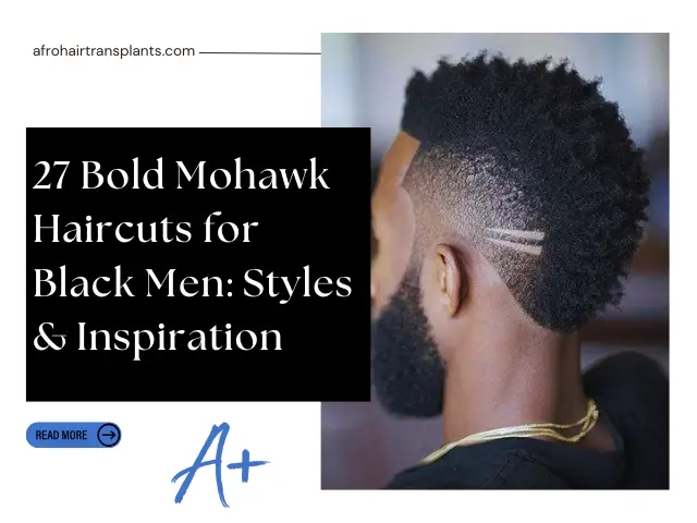 Mohawk Haircuts for Black Men