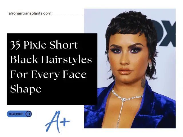 Pixie Short Black Hairstyles